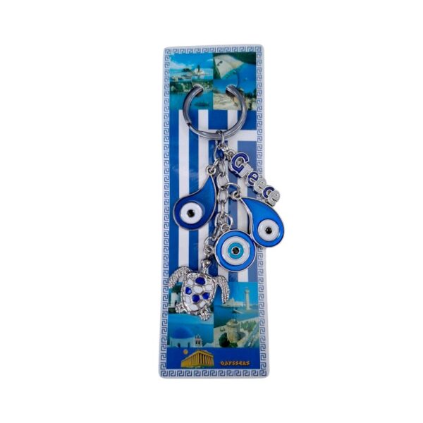 Τουριστικό μπρελόκ Souvenir - Σετ 12pcs - Greece - 127183
