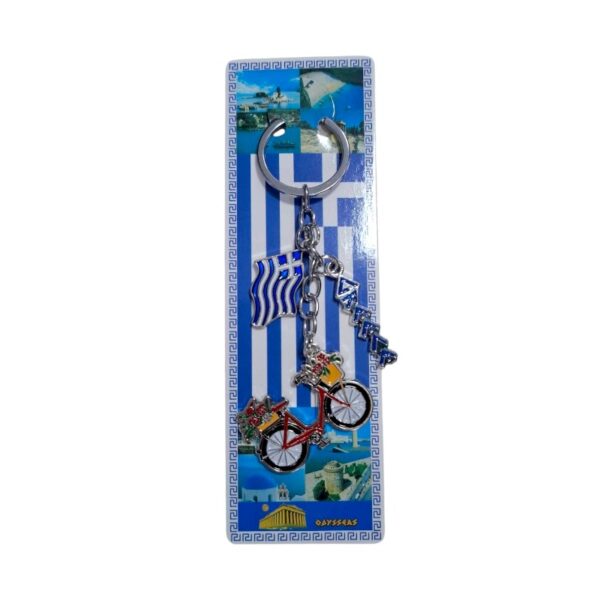 Τουριστικό μπρελόκ Souvenir - Σετ 12pcs - Greece - 127207