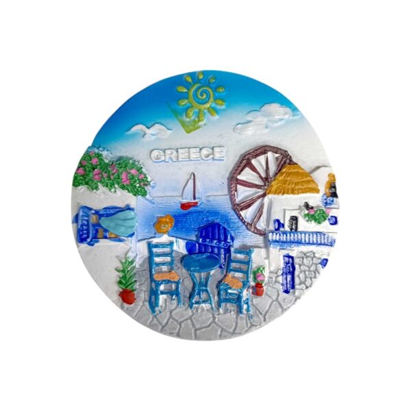 Tουριστικό μαγνητάκι Souvenir - Σετ 12pcs - Resin Magnet - Greece - 678237