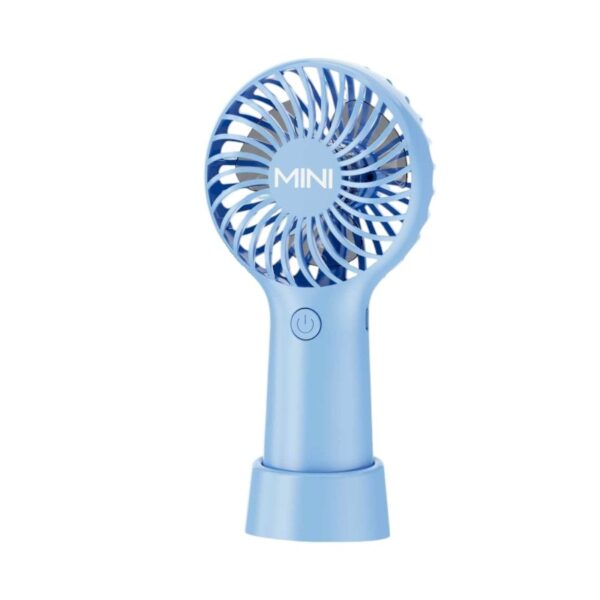 Επαναφορτιζόμενος ανεμιστήρας mini - 677-38B - 038003 - Blue