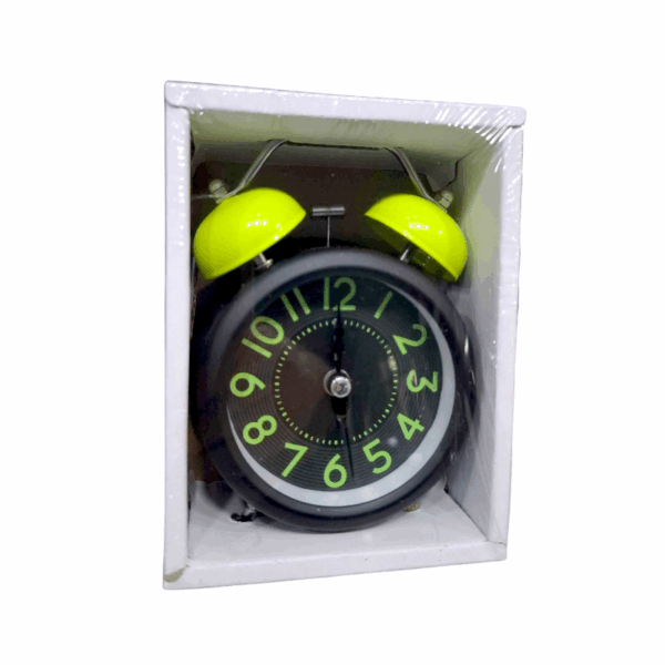 Επιτραπέζιο ρολόι - Ξυπνητήρι - 3301-10 - 301103 - Yellow