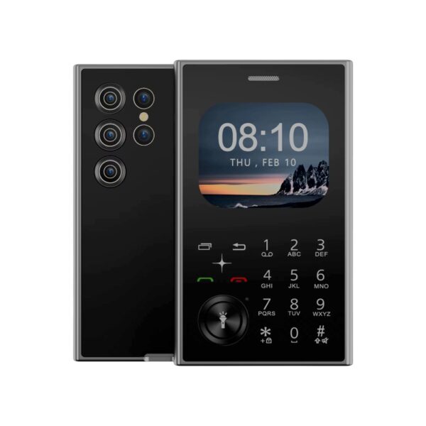 Κινητό τηλέφωνο - V8 - Dual Sim - 812143 - Black - Ελληνικό μενού