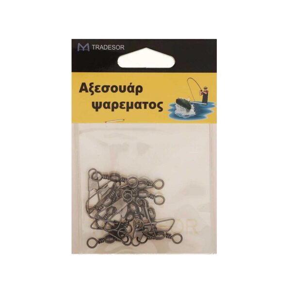 Στριφτάρια με παραμάνα ασφαλείας - No.10 - 10pcs - 830128
