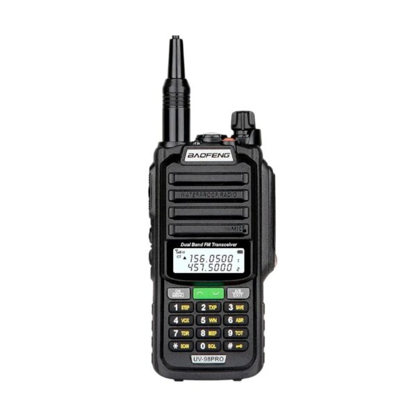 Φορητός πομποδέκτης UHF/VHF - UV98 PRO - Baofeng - 402987 - Black
