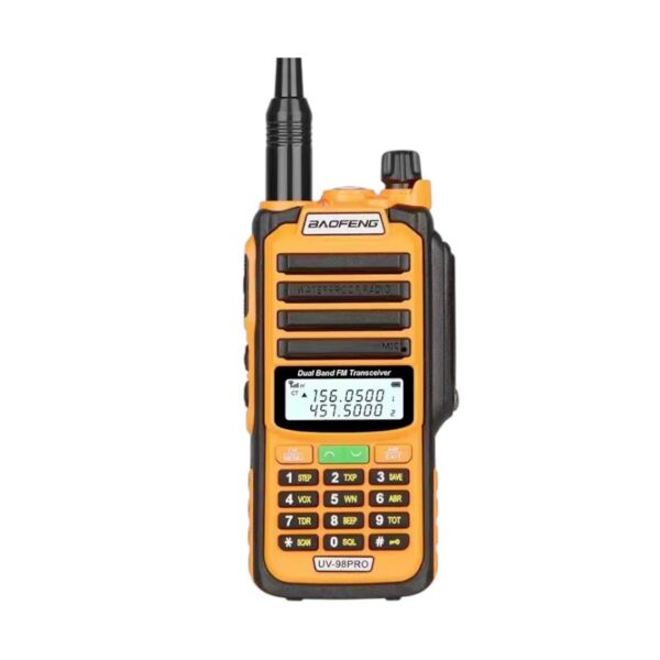 Φορητός πομποδέκτης UHF/VHF - UV98 PRO - Baofeng - 402987 - Orange